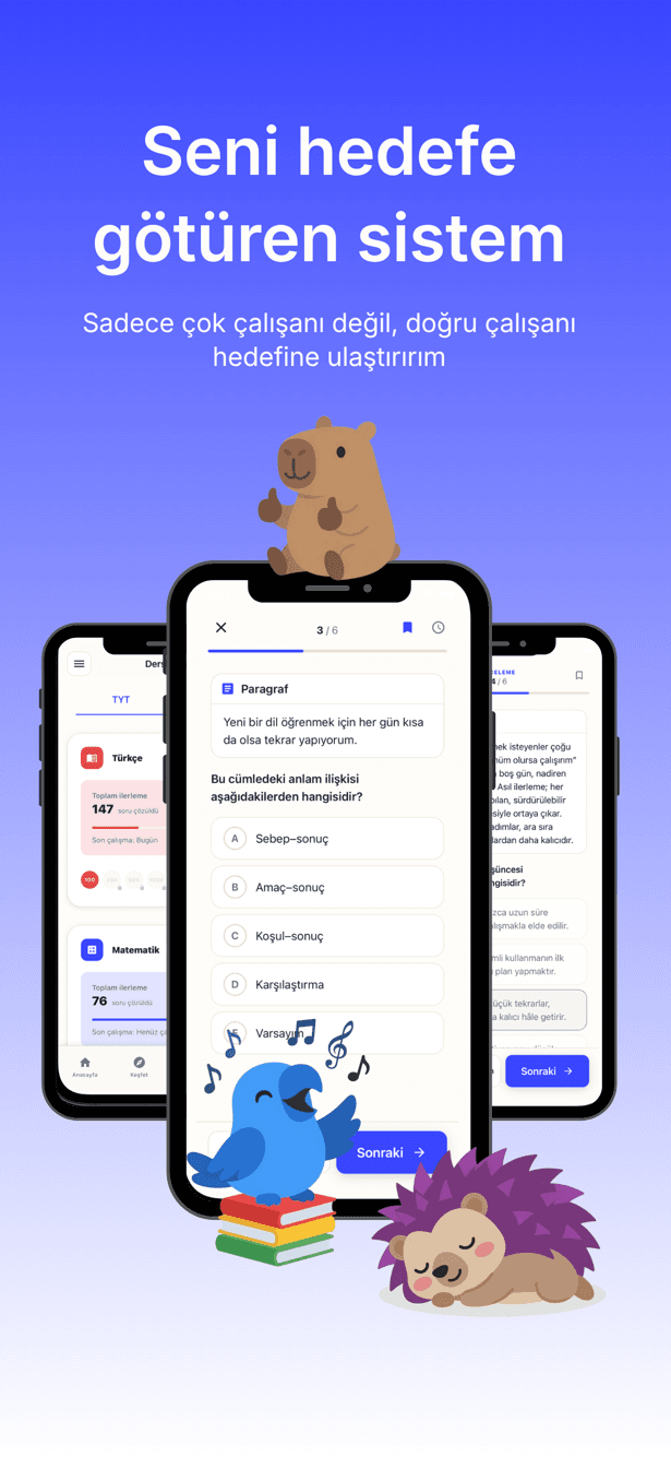 Rota OS — sonuç ve net ekranı